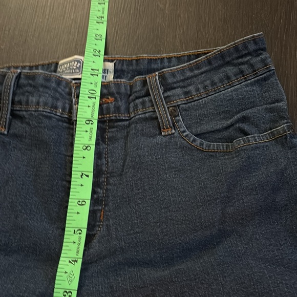 Signature Levi Strauss At Waist Bootcut Jeans Size 10L - Picture 5 of 8